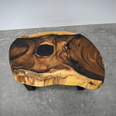 Monkeypod Coffee Table - Hoffer Woodworking