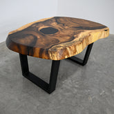 Monkeypod Coffee Table - Hoffer Woodworking