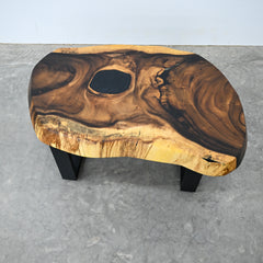 Monkeypod Coffee Table - Hoffer Woodworking