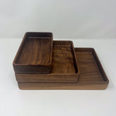 Handmade Walnut Valet Tray - Hoffer Woodworking