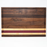 Handmade End Grain Cutting Board Custom Design No. 08 - Hoffer Woodworking