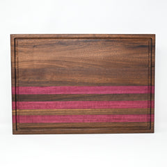 Handmade End Grain Cutting Board Custom Design No. 06 - Hoffer Woodworking