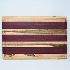 Handmade End Grain Cutting Board Custom Design No. 04 - Hoffer Woodworking