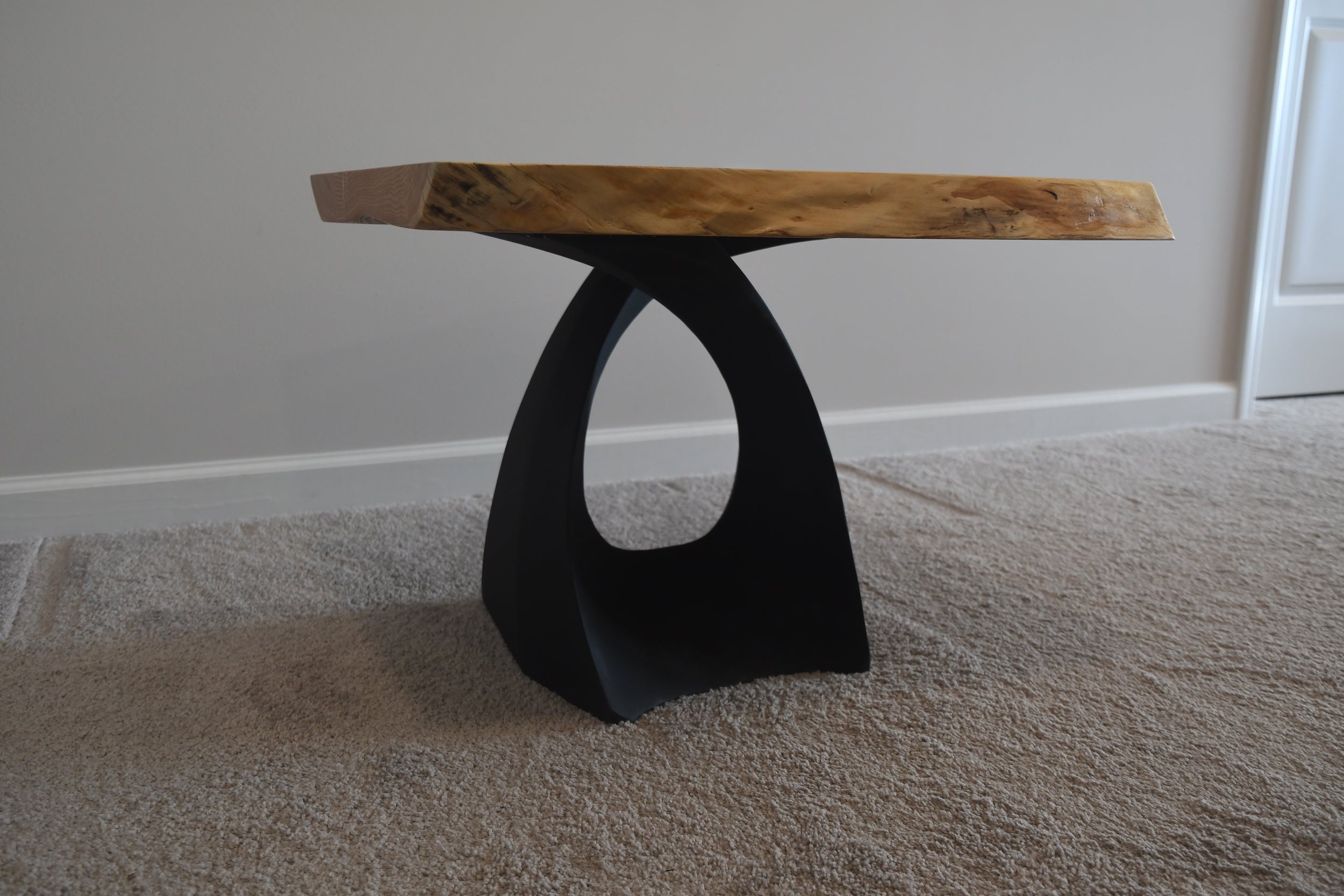 Live Edge Kentucky Coffeetree Side Table