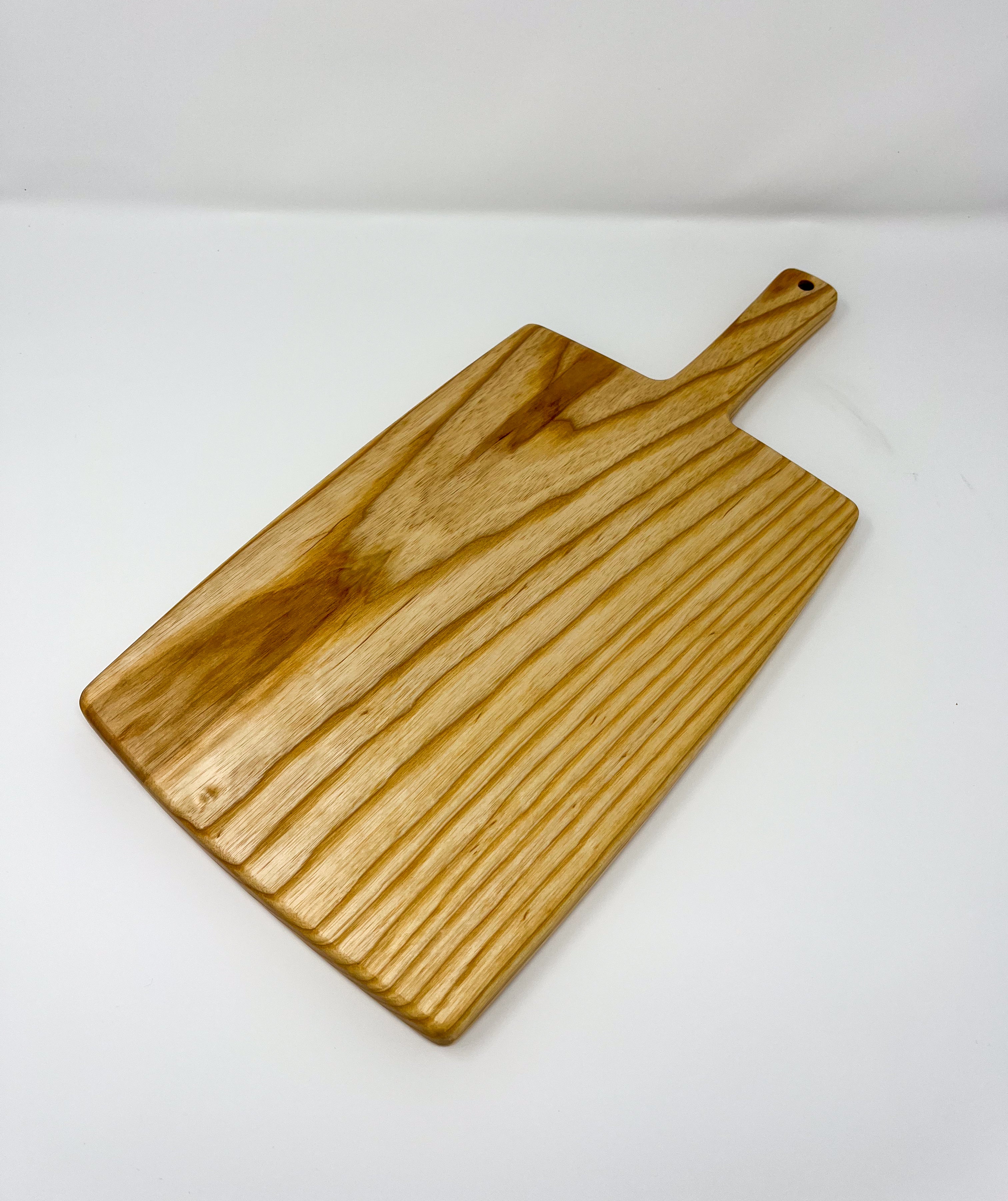 Ash – Handmade Wesley Wooden Charcuterie Board - Hoffer Woodworking